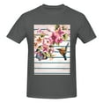 thumbnail image 4 of Bingfone Bird And Floral Men'S Loose Fit Short-Sleeve Pocket T-Shirt, 4 of 7