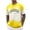 Yellow, variant on Los Angeles California Letter Graphic Tees for Men 2026 Summer Casual Short Sleeve Crewneck T Shirts West Coast Streetwear