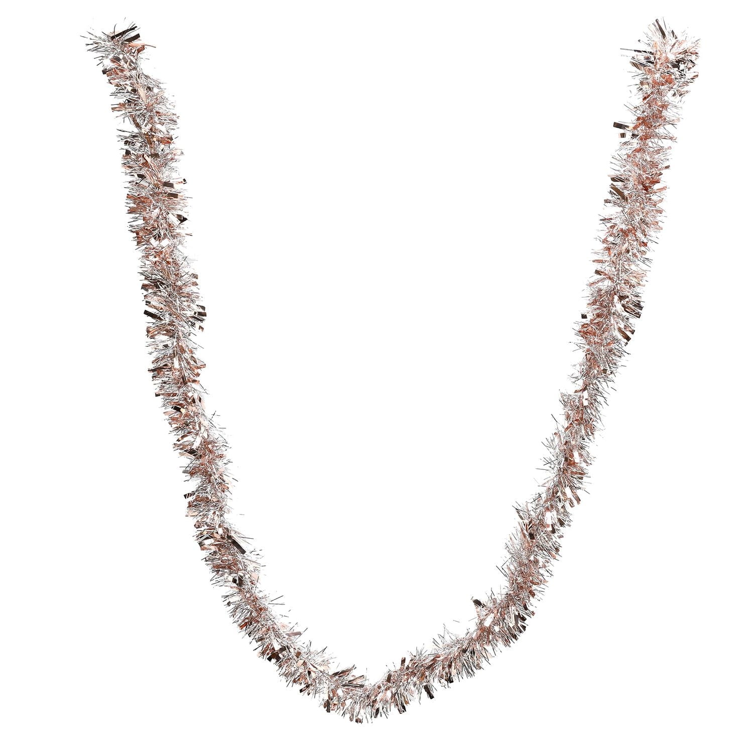 GUIRLANDE DE GUIRLANDES DE 12 PIEDS GUIRLANDE ARGENT/ OR ROSE