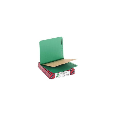 UPC 086486137331 product image for Smead 13733 Pressboard Classification Folders  Letter  Four-Section  Green  10/B | upcitemdb.com