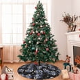thumbnail image 7 of Lsque Sunflowers Print Christmas Tree Skirt, Tree Skirt with Ties or Velcro, Perfect for Holiday Decorations, Halloween, and New Year-48", 7 of 7