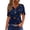 39# Royal Blue, variant on Halloween Witch Shirts Women Fall T-Shirts Cute Autumn Graphic Tees Funny Tops Light Blue M