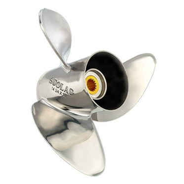Solas 3451-139-19 HR Titan Stainless Steel 3-Blade Boat Propeller - RH, 13-7/8 In. Diameter x 19 In. Pitch