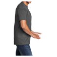 thumbnail image 3 of Mens Core Cotton Male T-Shirts Dark Heather Grey 2XL, 3 of 5