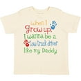 thumbnail image 3 of Inktastic Tow Truck Driver Like Daddy Boys or Girls Toddler T-Shirt, 3 of 5
