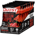 thumbnail image 2 of Quest Tortilla Style Protein Chips with 19g of Protein, Hot & Spicy Flavor, 1.1 Oz Bags, 8 Count, 2 of 13
