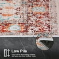 thumbnail image 3 of Vintage Bohemian Area Rug, 2x6ft Washable Living Room Rug Indoor Non-Slip, Large Oriental Accent Throw Rug for Kitchen Entryway Bathroom Bedroom Office Carpet (2x6ft/60x180cm), 3 of 8