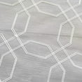 thumbnail image 1 of Shiyou-art de Fenêtre Brodé Tridimensionnel Heptagone Rideaux Transparents 54 Pouces Longueur 52 Pouces Largeur 2 Panneaux Rideau Transparent Poche de Tringle Basique pour Chambre Salon Chambre d'Enfants, 1 of 4