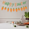 thumbnail image 2 of Xihbxyly Pancartas de Pascua, Decoración Colorida de Zanahorias, Preensambladas para Colgar En La Pared, Decoraciones Primaverales Versátiles, para Usar En Casa o En La Oficina, Perfectas para Fiesta, 2 of 7