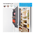 thumbnail image 4 of Zapatero para colocar sobre la puerta con bolsillos extra profundos, zapatero de pared para armario y puerta estrecha, 4 of 5