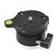 thumbnail image 1 of DY-60N 3/8 Screw Leveling Tripod Head Base for DSLR Cameras, 1 of 5