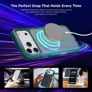 iHome Magsafe Velo Case for iPhone 17 Pro Max, Shockproof, MagSafe Compatible, Camera Guard