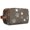 Brown Dog Paw, variant on Toiletries Bag,Boston Terrier and Flower Mens Womens Toiletry Bag Bathroom Bag,Waterproof Toiletry Travel Bag Dopp Kit Shaving Bag 11x6.3x5.1 Inch
