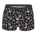thumbnail image 5 of Uemuo Anchors Pattern Men's Boxer Briefs,Trunk Anti-Chafing,Comfortable, Durable, and Stylish Underwear-Large, 5 of 9