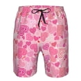 thumbnail image 3 of Fotbe Love Trajes de Baño Estampados para Hombre, Shorts de Verano de Secado Rápido, Ropa de Playa, Bañadores-XX-Large, 3 of 6
