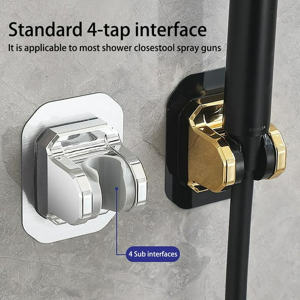 Command hooks for shower outlet