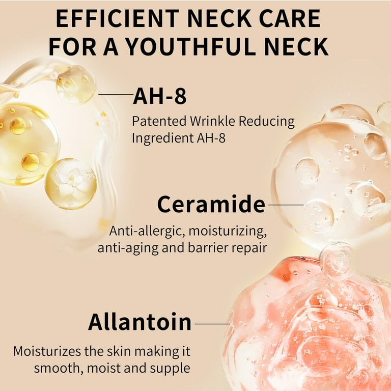 フェイスクリーム yunc Ycz Ah8 Firming Neck Cream, Reduces Neck Lines, Moisturizes