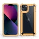thumbnail image 1 of Funda de silicona resistente híbrida para iPhone, carcasa transparente a prueba de golpes, armadura 2 en 1 para iPhone 14, 13, 12, 11 Pro Max, XR, X, XS Mini, 8, 7, 6 Plus, SE 2 Fivean unisex, 1 of 2