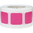 thumbnail image 2 of Pink Square Stickers | 0.75" Inch Square | 500 Pack, 2 of 4