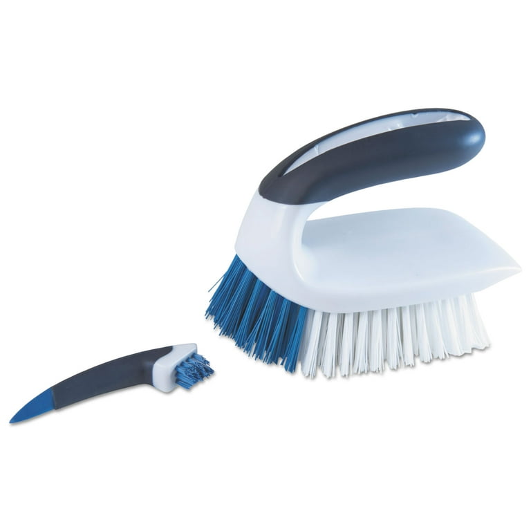 Quickie 202 Scrubber Brush, Comfort-Grip Plastic Handle - Larry The  Locksmith