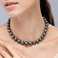 thumbnail image 4 of ANGARA 11-12mm, 16" Tahitian Cultured Pearl Choker Necklace in 14K Yellow Gold for Women | June Birthstone, Birthday, Anniversary, Jewelry Gift for Women | Pearl Necklace, 4 of 9