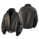thumbnail image 4 of Ceisia Men's casual solid color warm hooded stand collar zipper Gift jacket pocket long sleeve outerwear, 4 of 8
