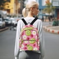 thumbnail image 7 of FORMRS Mini Backpack Purse for Women Travel Daypack Casual Shoulder Bag, Floral Raspberries, 7 of 7