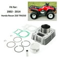thumbnail image 2 of Labwork Cylinder Piston Gaskets Kit 12100-HN6-000 Fit for 2002-2014 Honda Recon 250 TRX250, 229cc 68.5mm Standard Bore, 2 of 4