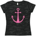 thumbnail image 3 of Inktastic Anchor Nautical Pink Women's T-Shirt, 3 of 5