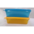 thumbnail image 2 of Tupperware Sweet Keeper Set Of 2 Store Cakes Muffins Square Food Container set – 375 ml, 2 of 4