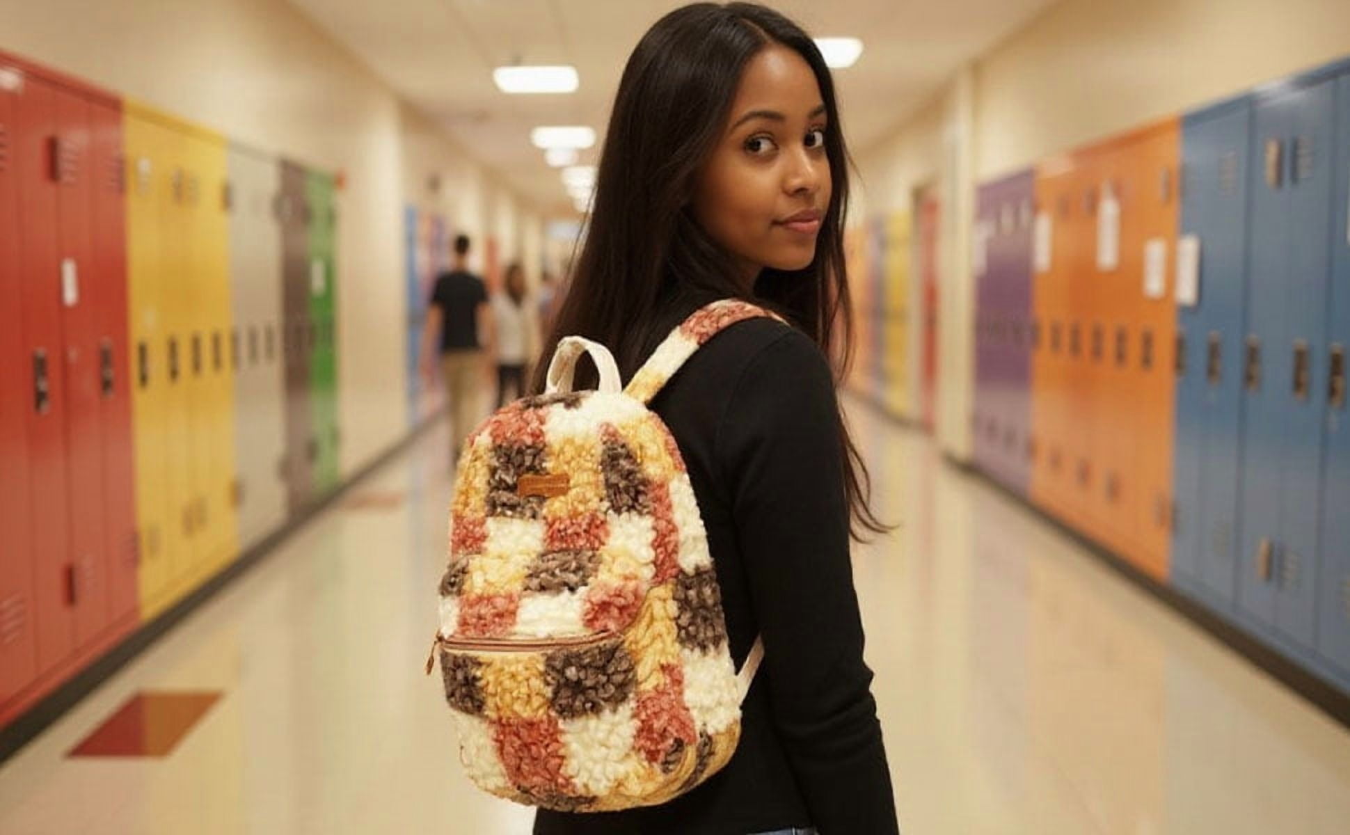 Jessica Simpson Mini Plush Backpack for Women for Going Out, Work