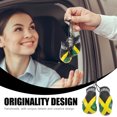 thumbnail image 2 of SHISUYAN Mini Boxing Gloves Decor for Car and Home PVC Material Green Color Multifunctional 1 Pair, 2 of 8