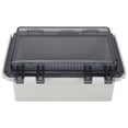 thumbnail image 1 of Electrical Enclosure, Corrosion Prevention Rainproof Stainless Steel Buckle   IP67 Transparent Cover Project Box  for Outdoor, 1 of 8