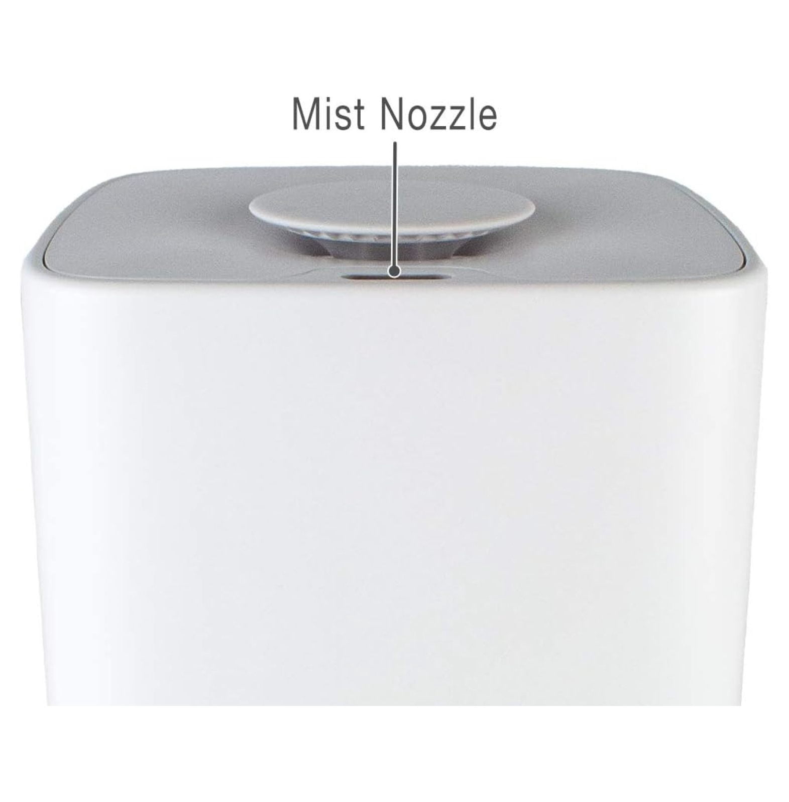 Humidifiers for Bedroom Convenient Oversized 4.5L Runs for 70 Hours for Large Room up to 400 Sq Ft Top Fill Cool Mist Humidifier Ideal for Baby Room and Plants MH-419, White, 1.2
