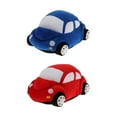thumbnail image 1 of Cojín relleno de coche de peluche para niños, 2 piezas, juguetes para niños pequeños, juguetes de cumpleaños, regalo, 1 of 9