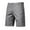 Dark Gray, variant on AOOCHASLIY Shorts Men Clothes Men Casual Solid Zip-fly Straight-leg Knee Length Button Mid Waist Cargo Pants