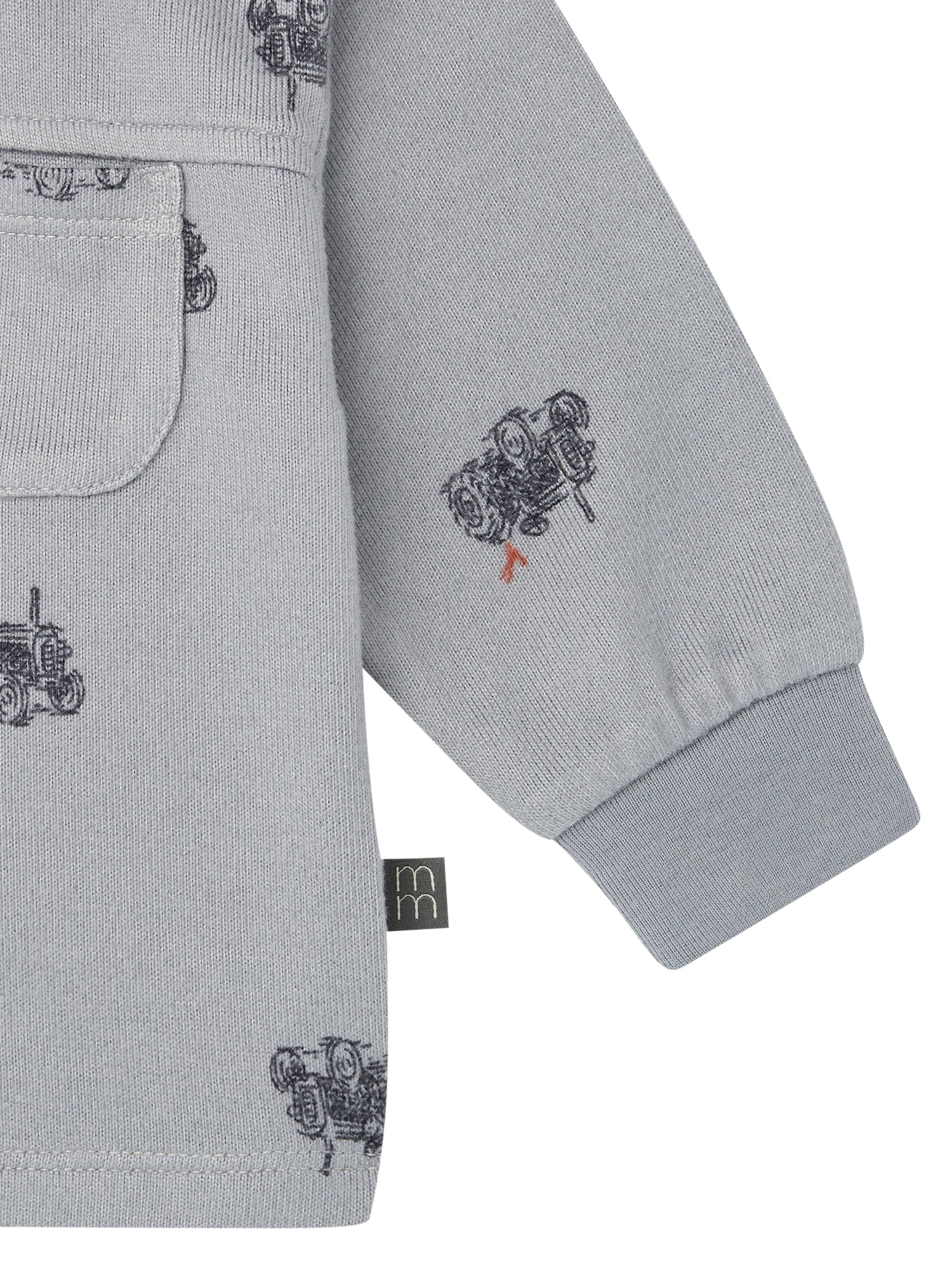 Modern Moments by Gerber Baby Boy Hacci Top and Jogger Outfit Set, Sizes 0/3 Months - 24 Months
