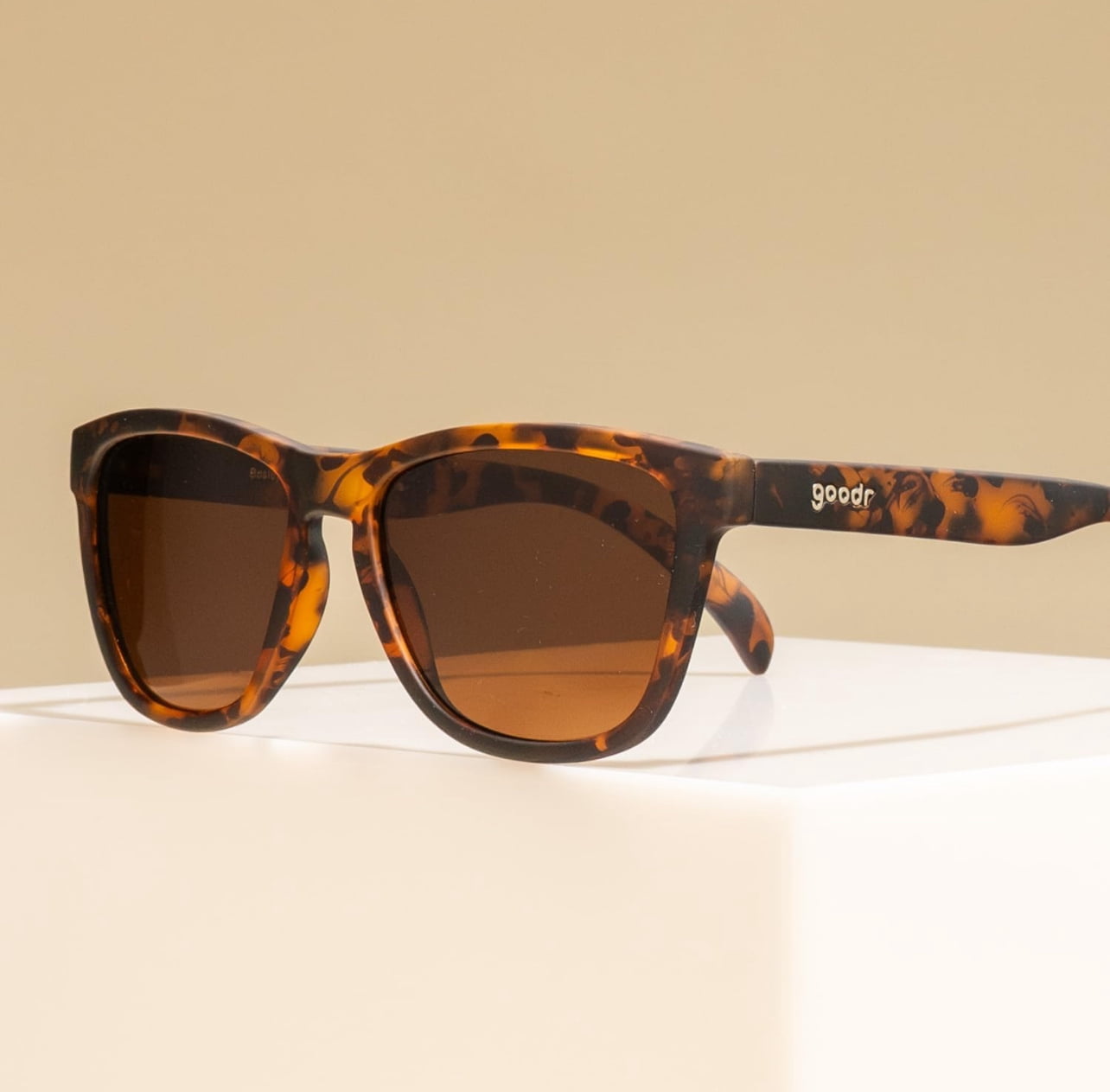Goodr 8121991 Unisex Brown Frame Brown Lens Polarized Sunglasses