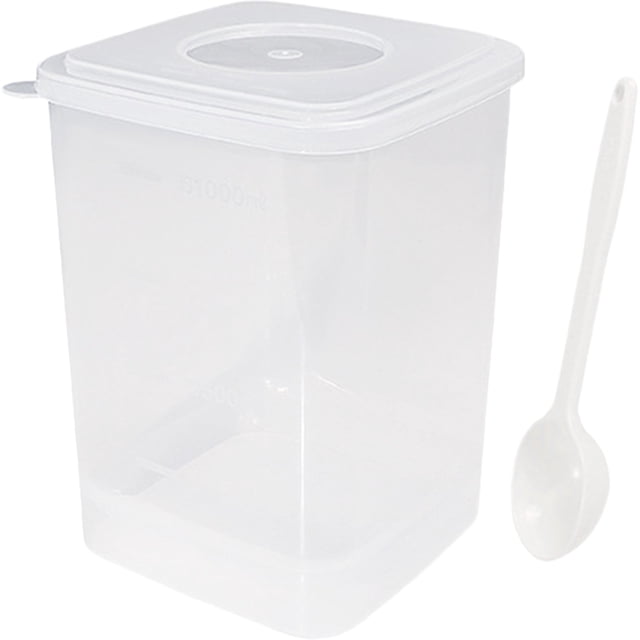NUOLUX 1Jgo Caja De Conservación Transparente Para Con Y De Plástico PP Duradero Para Cocina