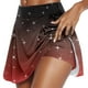 thumbnail image 1 of Gibobby faldas deportivas para mujer Falda de entrenamiento de tenis con estampado casual para mujer Falda deportiva de yoga Falda corta Falda corta(Vino, XXL), 1 of 5