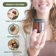 thumbnail image 2 of Tarro de vidrio empaquetado en color ámbar natural de 120 ml, 12 paquetes con tapa negra, 2 of 6