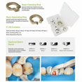 thumbnail image 3 of Dental Sectional Matrix Band Resin Clamping/Seperating Ring Dentist Tools F1, 3 of 10