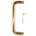 thumbnail image 3 of CRL BPS8GP Gold Plated 8" Single-Sided Solid 3/4" Diameter Pull Handle Without Metal Washers, 3 of 4
