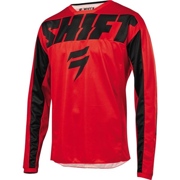 red motocross jersey