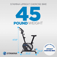 thumbnail image 4 of Stamina Products Upright Exercise Bike w/ 8 Level Magnetic Resistance, 4 of 13