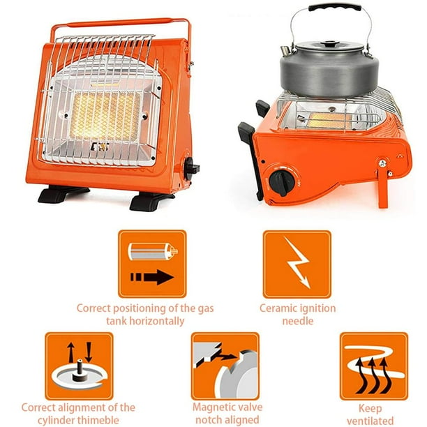 Chauffage Air Pulsé Mobile Au Gaz Propane Pour Tentes Pliantes - Tente Pliante De Reception