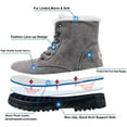 thumbnail image 3 of Winter Snow Boots for Women Comfortable Outdoor Anti-Slip Ankle Boots, 3 of 6