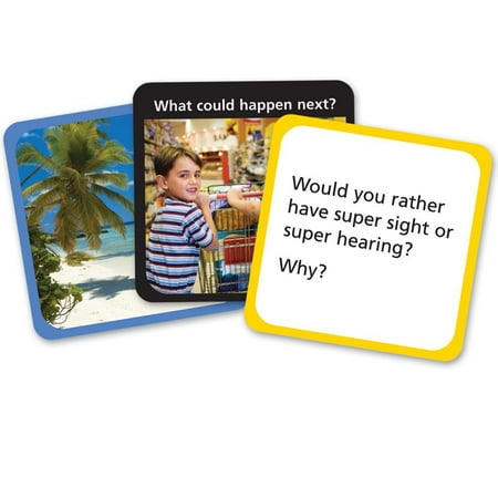 Learning Resources Speaker's Box, 86 Write and Wipe Cards, Ages 6+