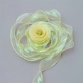 thumbnail image 1 of Dsseng 10 Yards Iridescent Fishtail Ribbon - White  Lightweight Yarn for Floral Arrangements  Gift Wrapping & Sewing Accessories - For Crafters & DIY Enthusiasts - Perfect for Weddings &, 1 of 7