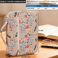 thumbnail image 3 of Funda para Biblia JIANYA para Mujeres y Niñas con Estampado de Flores, 3 of 4